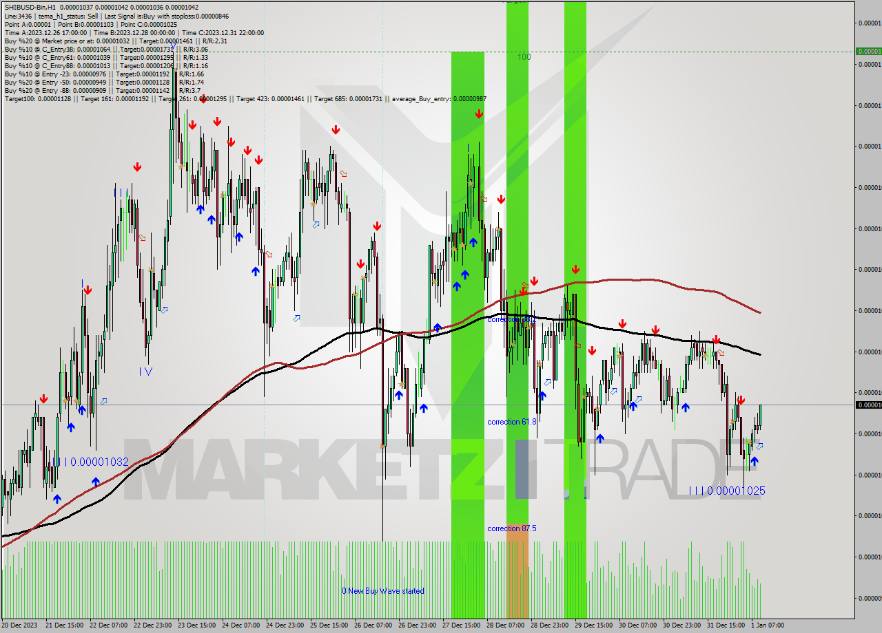 SHIBUSD-Bin H1 Signal