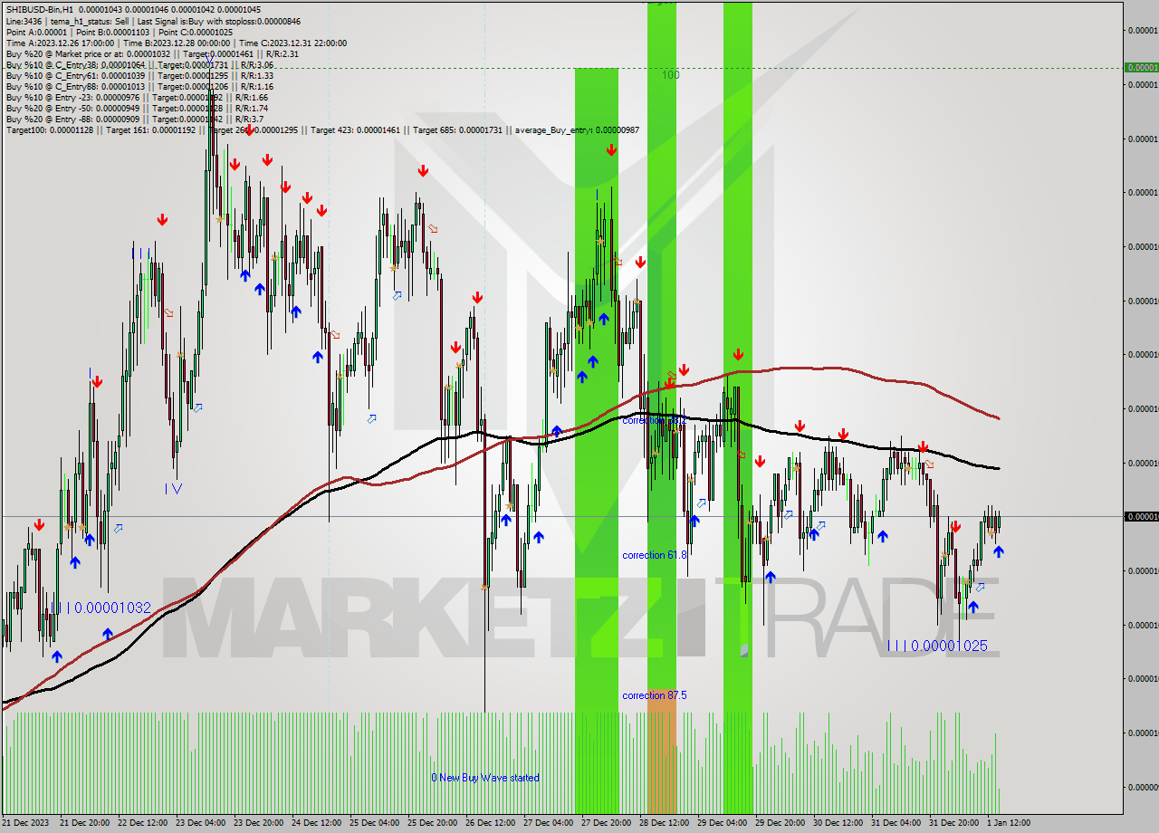 SHIBUSD-Bin H1 Signal
