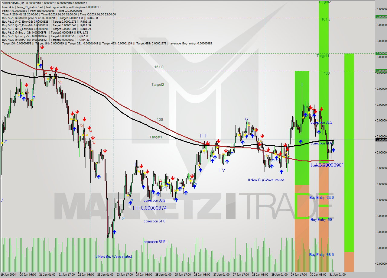 SHIBUSD-Bin H1 Signal