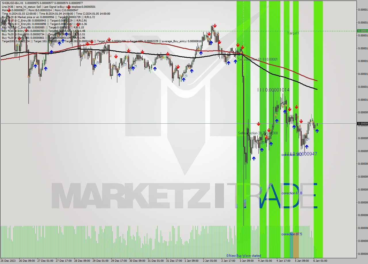 SHIBUSD-Bin H1 Signal