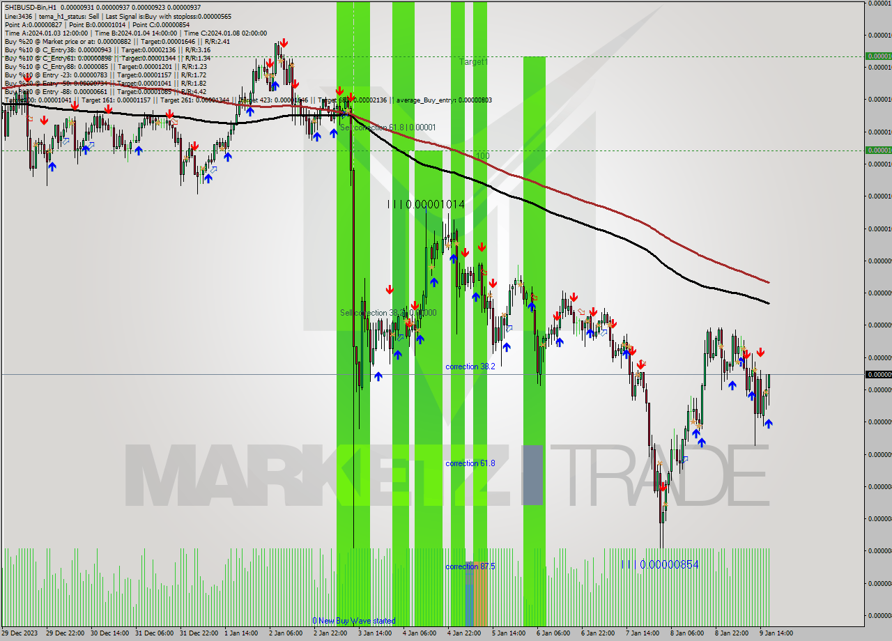 SHIBUSD-Bin H1 Signal