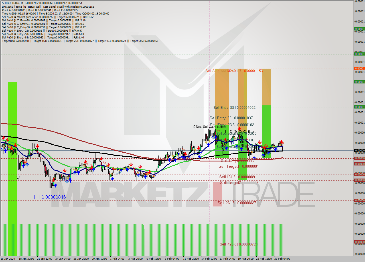 SHIBUSD-Bin MultiTimeframe analysis at date 2024.02.26 11:21