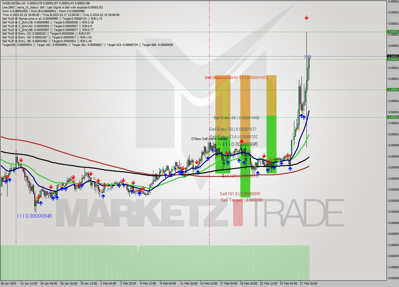 SHIBUSD-Bin MultiTimeframe analysis at date 2024.02.29 04:29