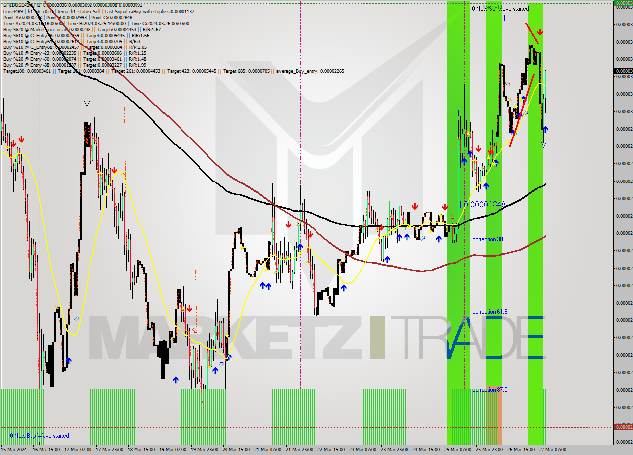 SHIBUSD-Bin MultiTimeframe analysis at date 2024.03.27 12:22