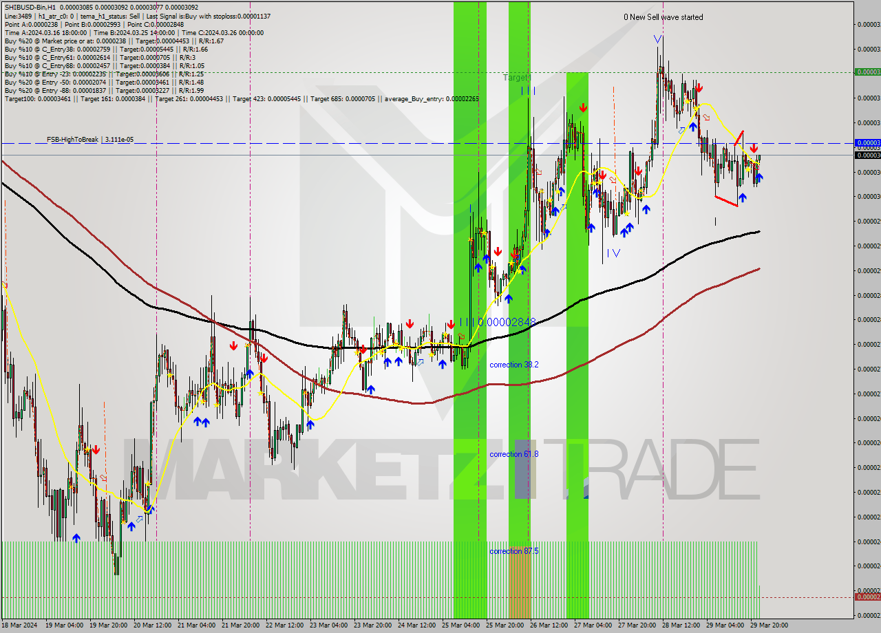 SHIBUSD-Bin MultiTimeframe analysis at date 2024.03.30 01:17