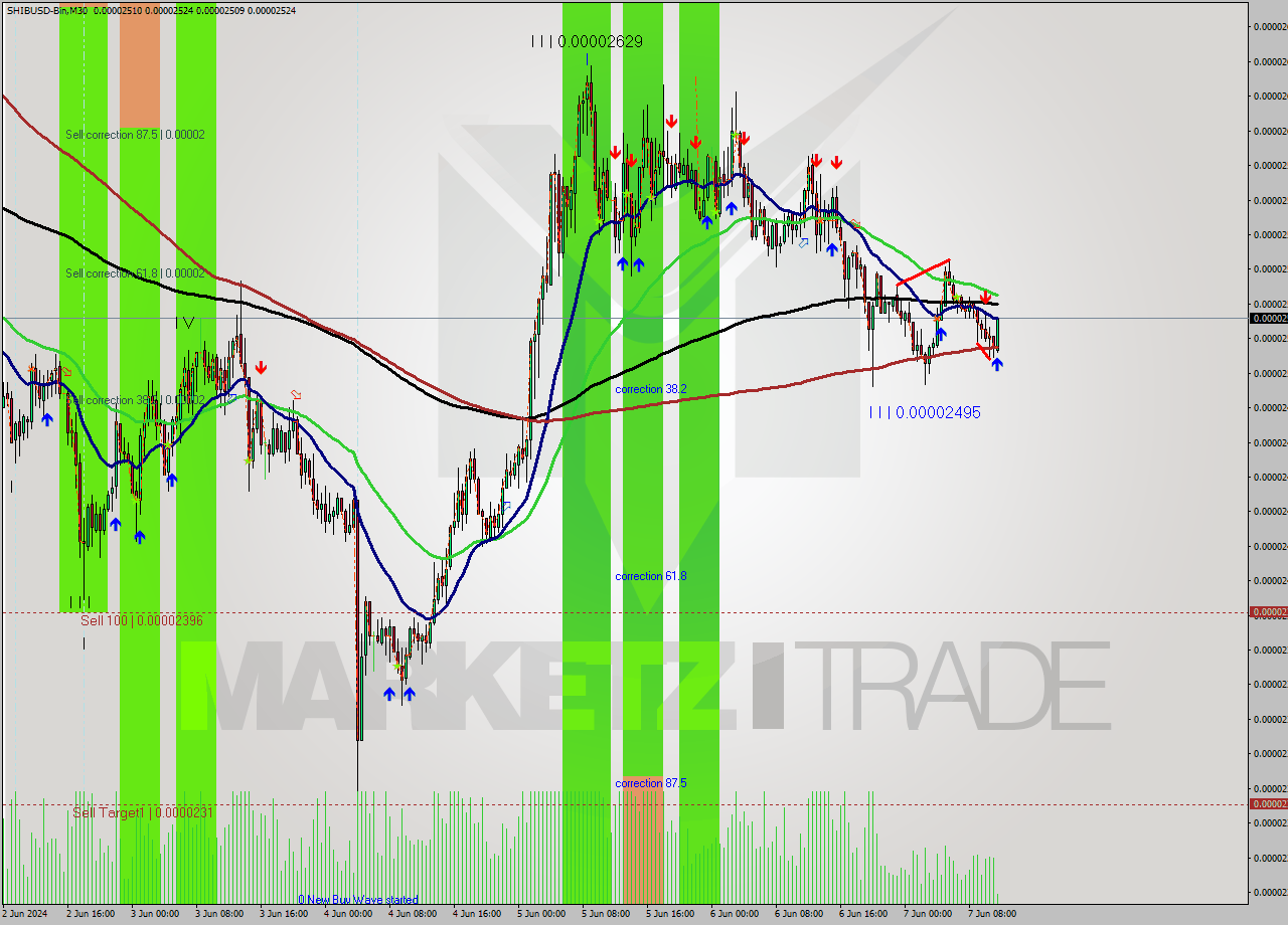 SHIBUSD-Bin M30 Signal