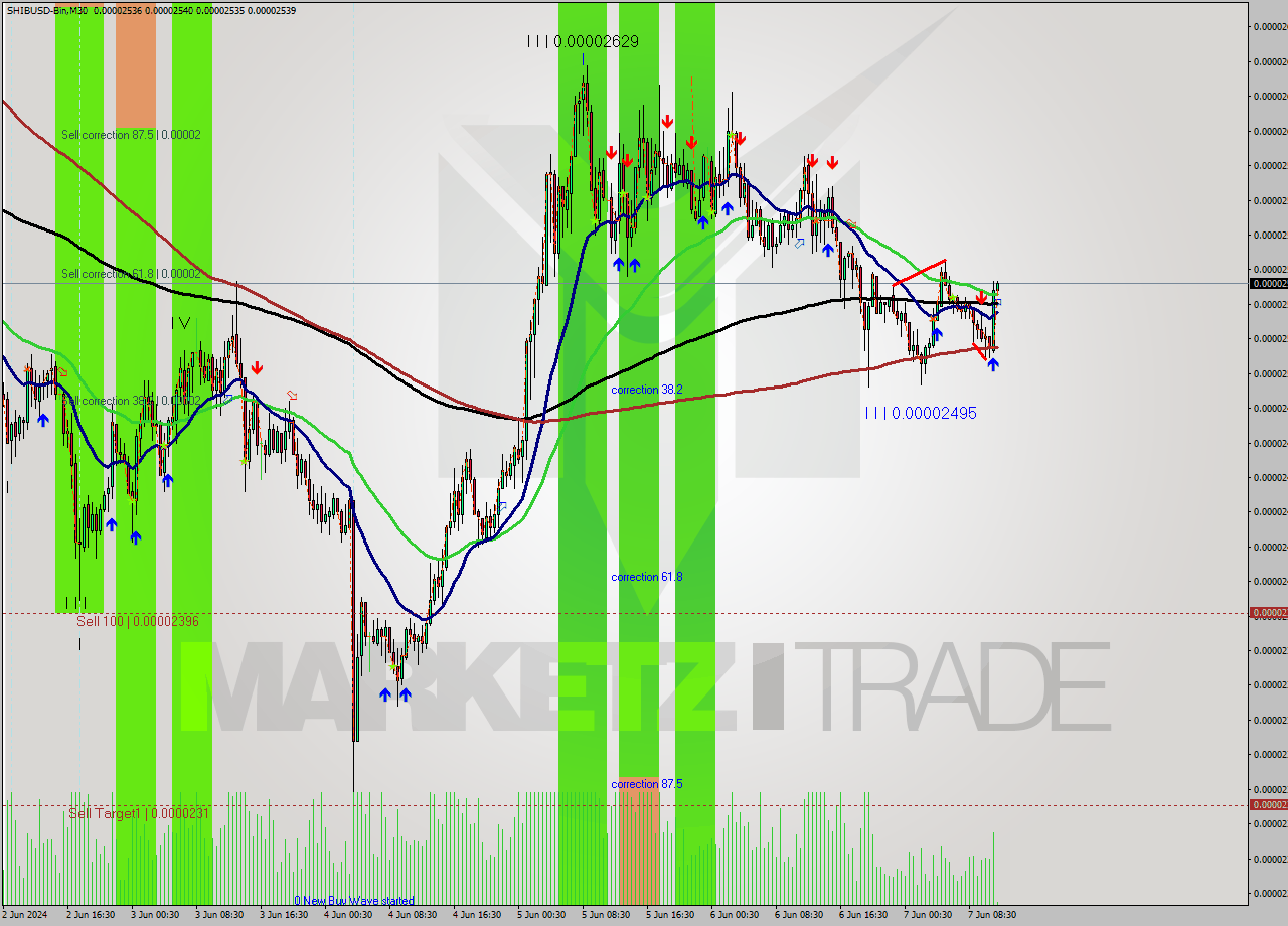 SHIBUSD-Bin M30 Signal