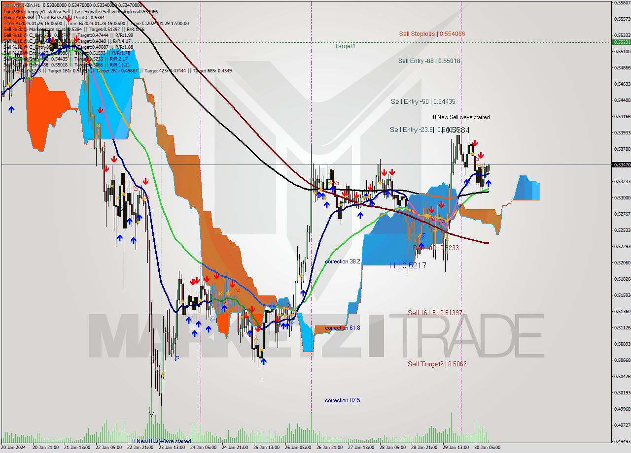 XRPUSDT-Bin H1 Signal