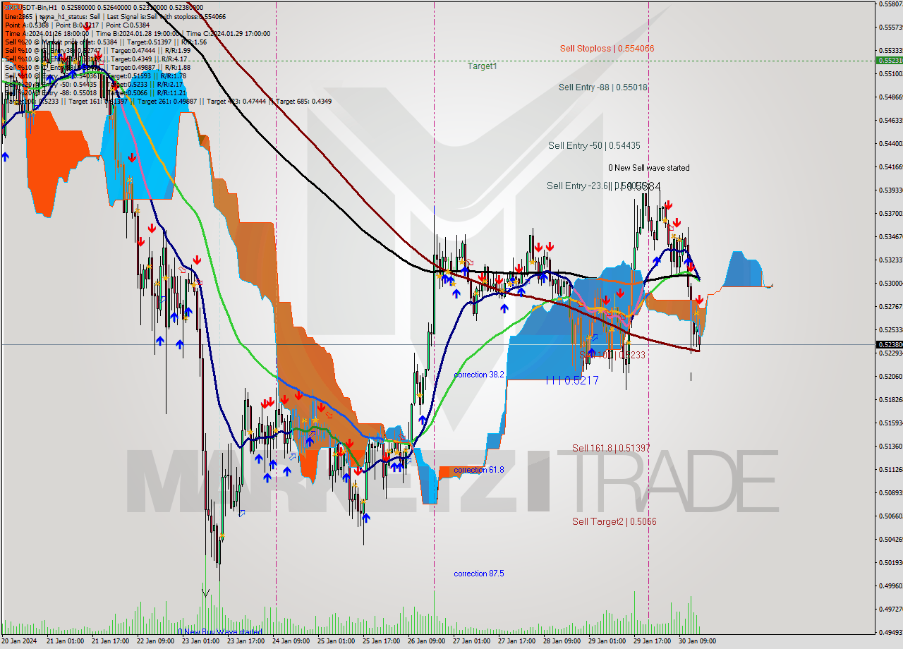 XRPUSDT-Bin H1 Signal
