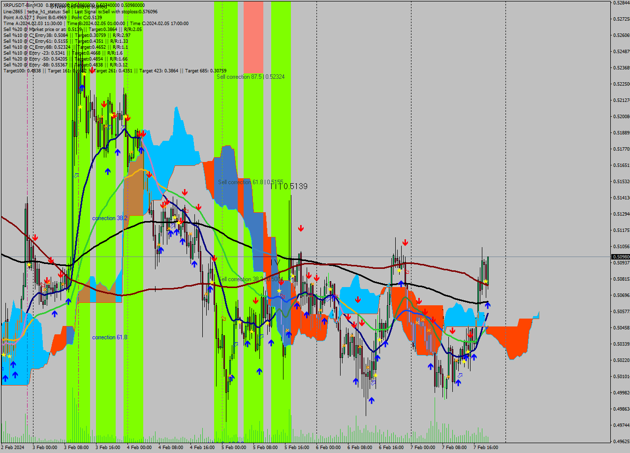 XRPUSDT-Bin M30 Analysis XRPUSDT-Bin M30 Signal